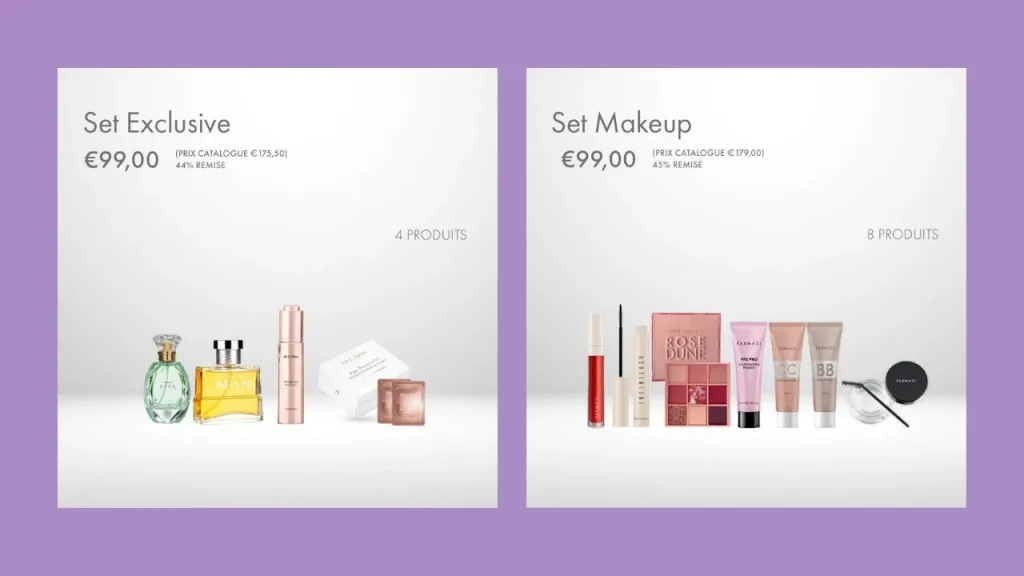 Kit de bienvenue beauty influencer Farmasi
