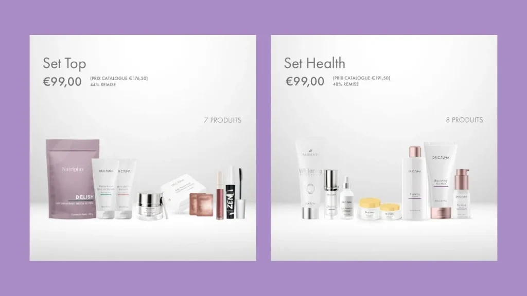 Kit de bienvenue Farmasi influencer